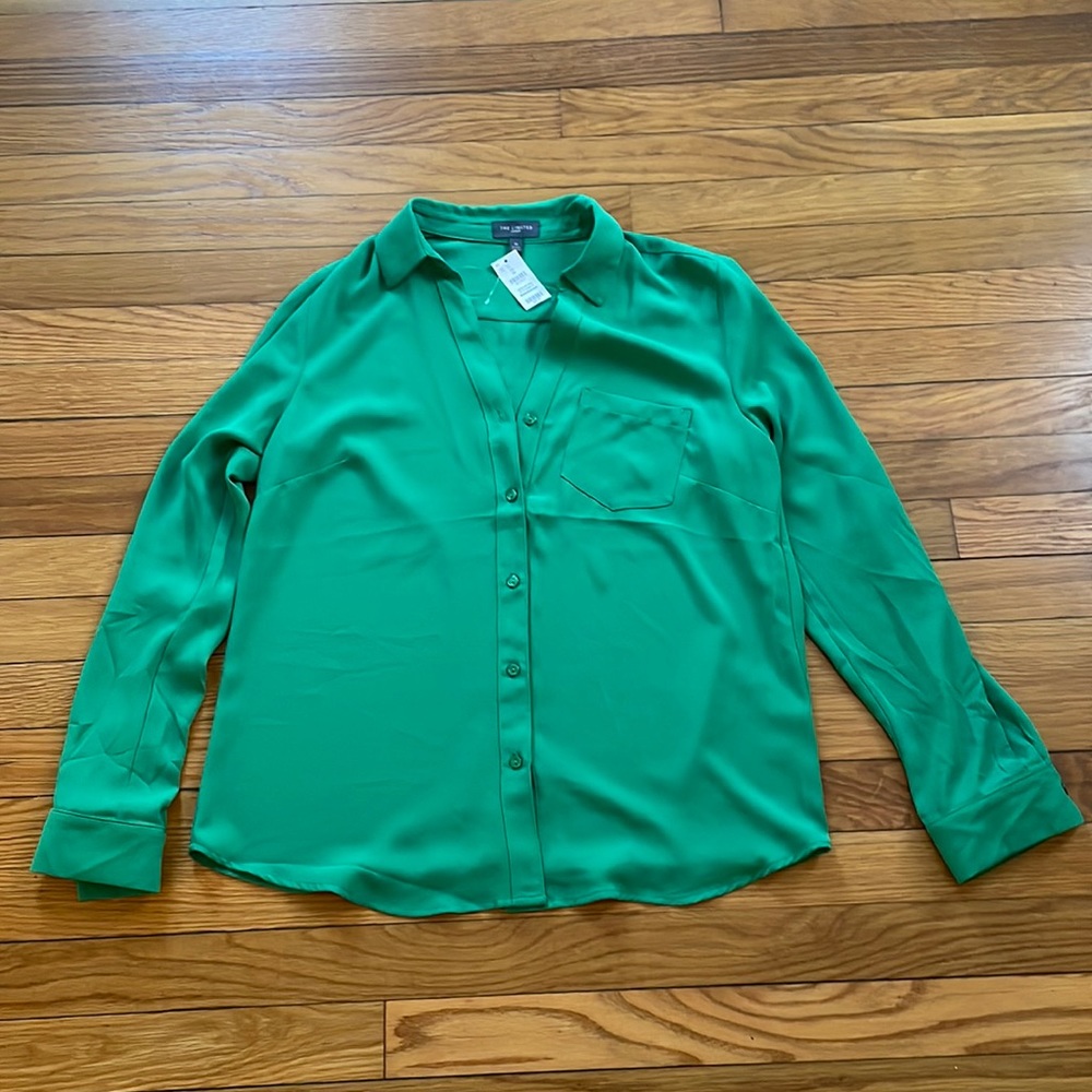 Green Button Up Shirt